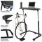 Rad Sportz Adjustable Bike Desk - Rolling Laptop Cart for Stationary Bike or Trainer - Exercise While Working 83-DT5086 - alternate 5